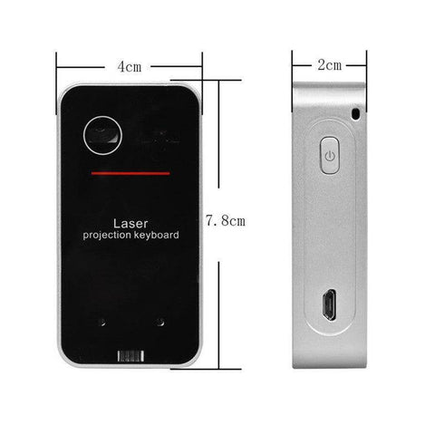 Bluetooth Wireless Laser Keyboard - EsaModa